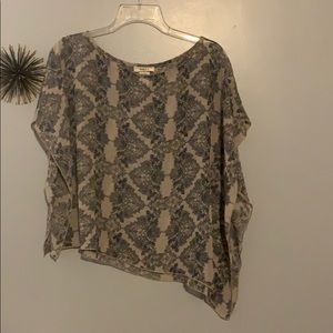 Noble U sheer crop top, Size L